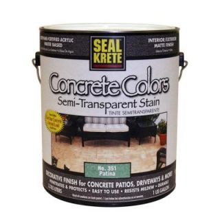 Seal Krete 1 gal. Concrete Colors   Patina DISCONTINUED 351001