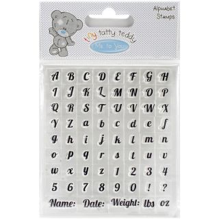 Tiny Tatty Teddy Clear StampsBoy Alphabet