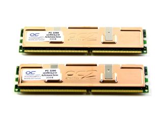 OCZ Performance 2GB (2 x 1GB) 184 Pin DDR SDRAM DDR 400 (PC 3200) Dual Channel Kit Desktop Memory Model OCZ4002048PFDC K
