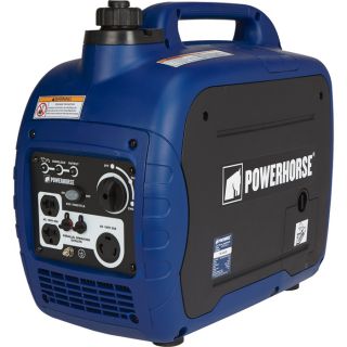 Powerhorse Portable Inverter Generator — 2000 Surge Watts, 1600 Rated Watts, CARB Compliant  Inverter Generators