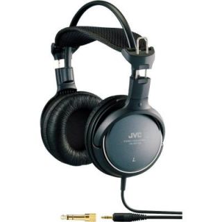 JVC Full Size Headphones   Black HARX700