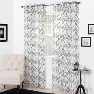 Lavish Home Valencia Single Curtain Panel