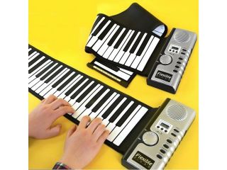 61 Keys Roll Up Keyboard Electronic Organ