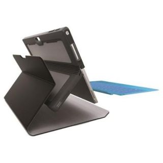 Targus Folio Wrap Thz618gl Carrying Case [folio] For 12.3" Tablet   Black, Gray   Shock Absorbing Interior   Thermoplastic Polyurethane [tpu] (thz618gl)