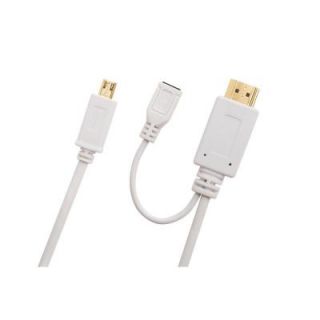 GearIt MHL Adapter Cable Micro USB to HDMI for Smartphone to HDTV Adapter Cable 126470