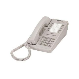 Cortelco Patriot Corded Telephone   Pearl Gray ITT 2191PG