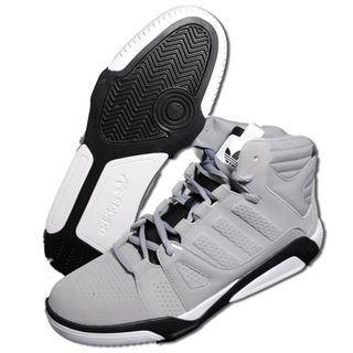 Adidas Mens LQC Basketball Grey/ Black Shoes