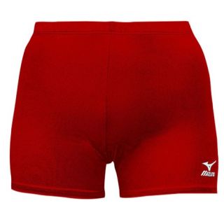 Mizuno Vortex Shorts   Womens   Volleyball   Clothing   Red
