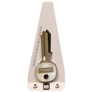 The Hillman Group #85 Blank National Cabinet Lock Key 88069