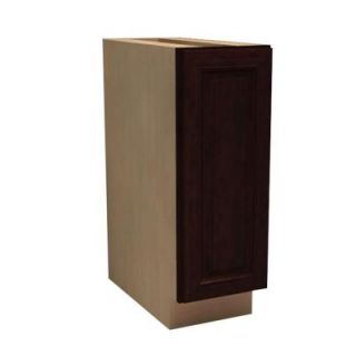 Home Decorators Collection 9x34.5x24 in. Somerset Assembled Base Pantry Pullout Cabinet in Manganite BPPO9 SMG