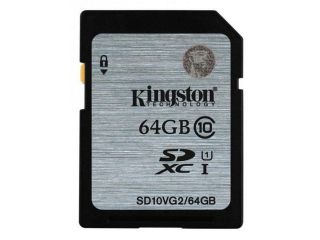 Kingston 16GB Secure Digital High Capacity (SDHC) Flash Card Model SD10VG2/16GB