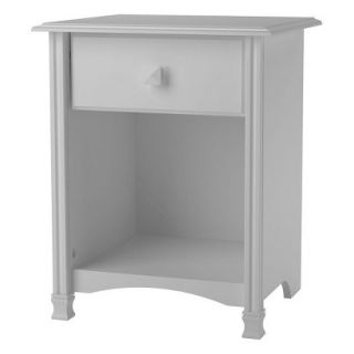 Ameriwood Night Stand with Drawer in White