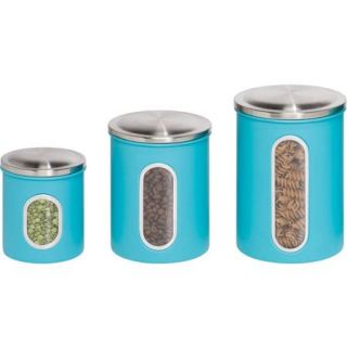 Honey Can Do 3 Piece Nested Metal Food Storage Canister Set