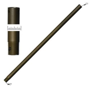 TroposAir 24 in. Rubbed Bronze Oscillator Type Extension Downrod 88191