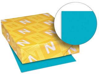 Wausau Paper 22479 Astrobrights Colored Paper, 24lb, 8 1/2 x 11, Terrestrial Teal, 500 Sheets/Ream