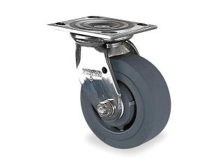 ALBION 16XS06201SG Swivel Plate Caster,600 lb,6 In Dia