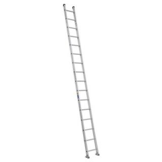 Werner 16 ft. Aluminum Round Rung Straight Ladder with 375 lb. Load Capacity Type IAA Duty Rating 516 1