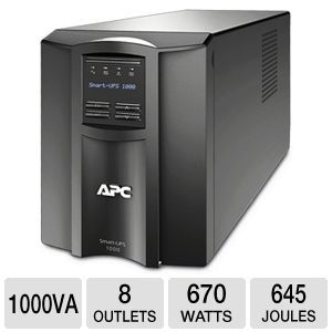 APC Smart UPS SMT1000   1000VA LCD 120V