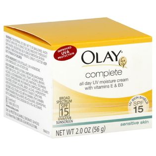 Olay  Complete Moisture Cream, Sensitive Skin, 2 oz (56 g)