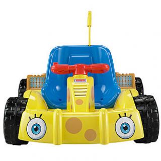 Power Wheels Nickelodeon SpongeBob SquarePants Get Set Go Kart   Toys