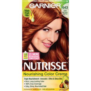 Garnier 643 Light Natural Copper Nourishing Color Creme   Beauty