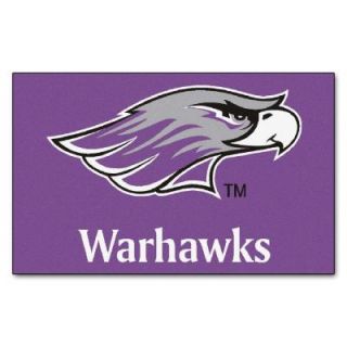 FANMATS NCAA University of Wisconsin Whitewater Purple 5 ft. x 8 ft. Area Rug 583