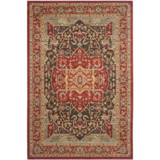 Safavieh Mahal Red/ Red Rug (67 x 92)
