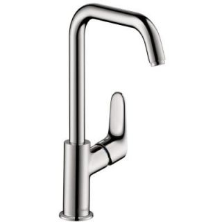 Hansgrohe Focus E 240 Single Hole 1 Handle High Arc Bathroom Faucet in Chrome 31609001