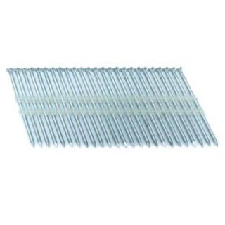FASCO 3 in. x 0.121 in. 20 Degree Ring Stainless Full Round Head Plastic Strip Nails 3000 per box FP102120RSSE3M