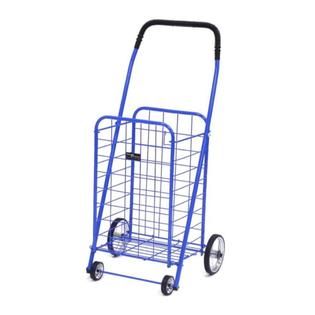 EASY WHEELS Mini Shopping Cart, Blue   Home   Storage & Organization