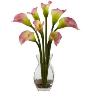 Nearly Natural Classic Calla Lily in Vase