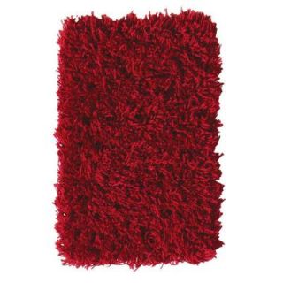 Home Decorators Collection Ultimate Shag Red 6 ft. x 9 ft. Area Rug 7575491110