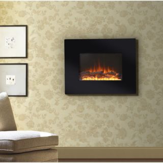 Homestar Flamelux 26 Wide Wall Mount Electric Fireplace