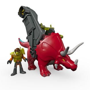 Imaginext Triceratops by Fisher Price   Toys & Games   Action Figures