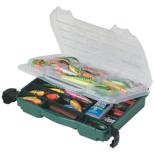 Plano Double Cover Tackle Box Green 3950 10   Fitness & Sports