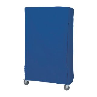 Quantum Wire Cart Cover — 24in.W x 60in.L x 74in.H, Blue Nylon, Velcro Closure, Model# CC246074  Wire Cart Covers
