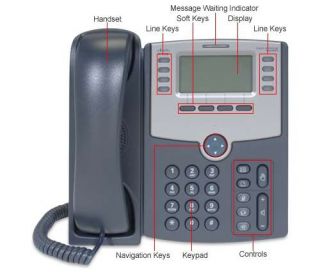 Cisco Small Business Pro SPA 508G 8 Line IP Phone (Refurbished)