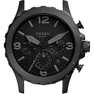 Fossil Nate Chronograph Stainless Steel 22mm Case