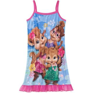 Chipettes Girls' Pajama Nightgown