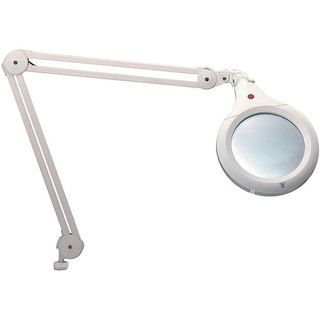 Mighty Bright 12 Super LED Floor Light and Magnifier Casual Craft Lamp