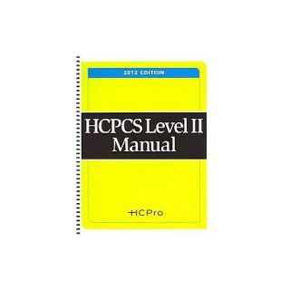 HCPCS Level II Manual 2012 (Spiral)