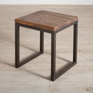 Cordova Reclaimed Wood/ Iron Long Coffee Table (India)