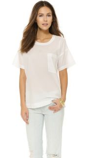 Madewell Silk Back Pocket Tee