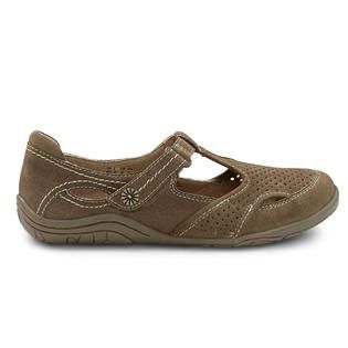 Cobbie Cuddlers   Womens May Tan Suede Casual Shoe