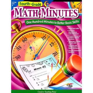 Fourth Grade Math Minutes One Hundred Minutes to Better Basic Skills