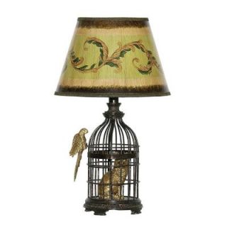 Titan Lighting 18 in. Bronze Trading Places Table Lamp 684 32738