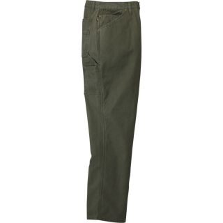 Gravel Gear Heavy-Duty Carpenter-Style Work Pants — Moss, 32in. Waist x 34in. Inseam  Jeans