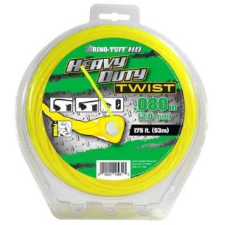 Rino Tuff Universal 0.080 in. x 175 ft. Heavy Duty Twist Trimmer Line 16931