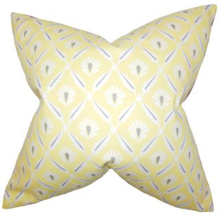 Alzbet Geometric Cotton Throw Pillow by The Pillow Collection