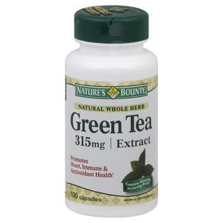Natures Bounty Green Tea Extract, 315 mg, Capsules, 100 capsules